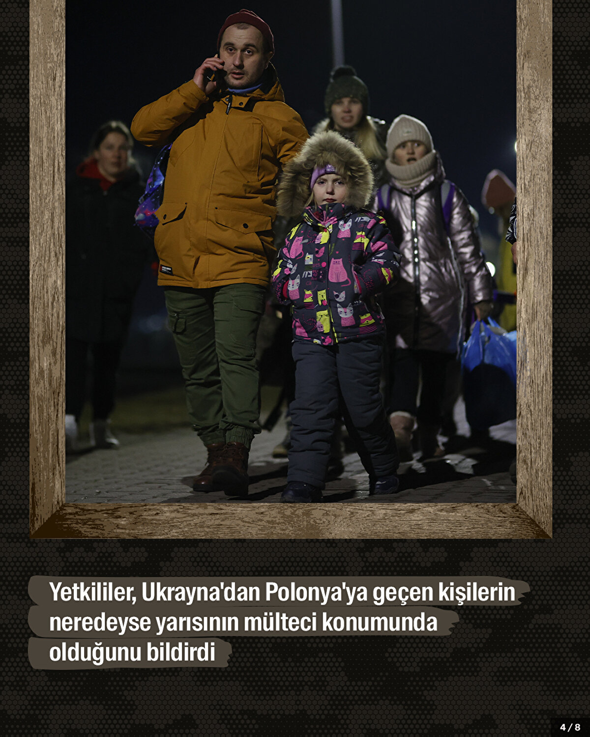 Saldırılardan kaçan 30 bin kişinin Polonya'ya geçtiği duyuruldu