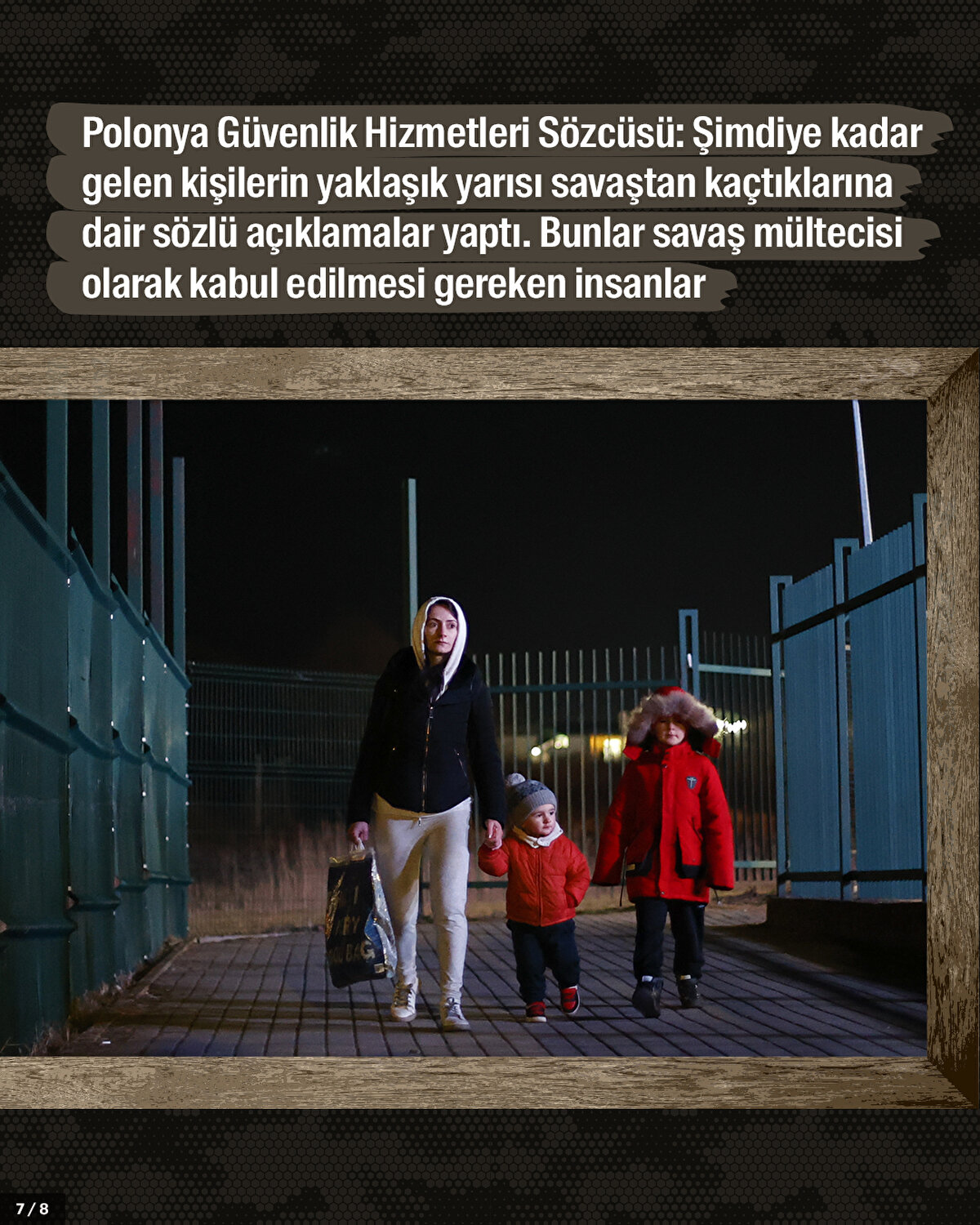 Polonya ilk aşamada mültecilere yiyecek, tıbbi yardım ve bilgi sağlanması için 8 kabul noktasını açtı