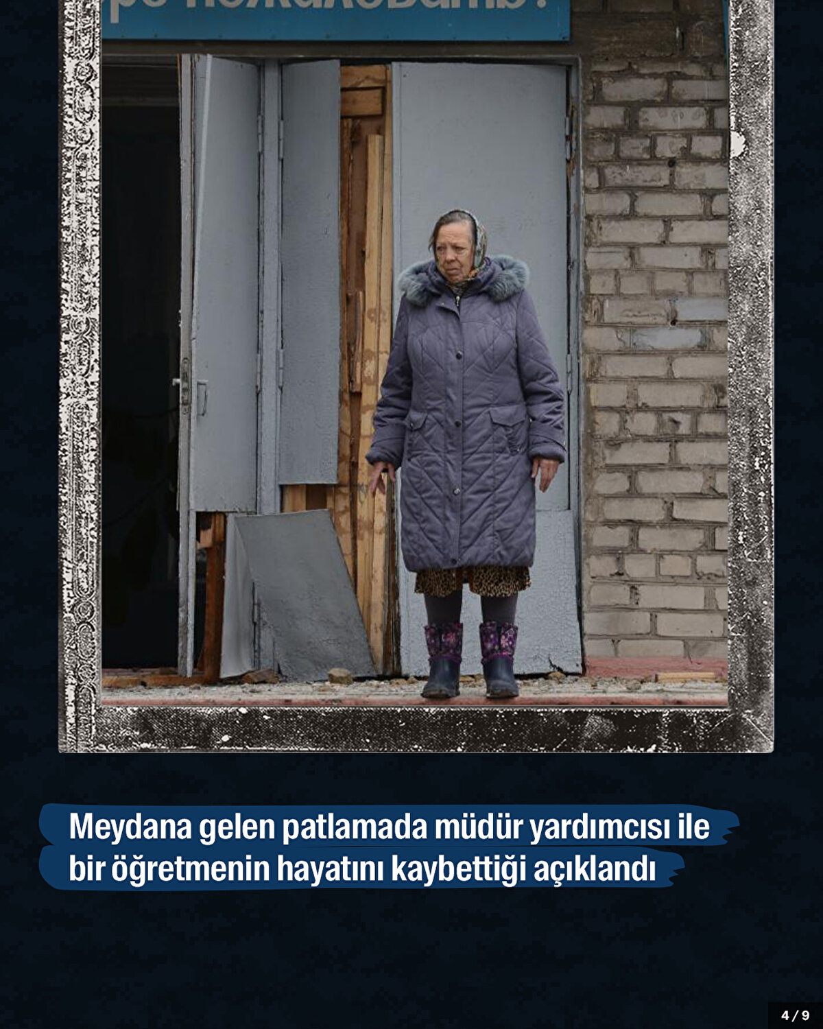 Meydana gelen patlamada müdür yardımcısı ile bir öğretmenin hayatını kaybettiği açıklandı