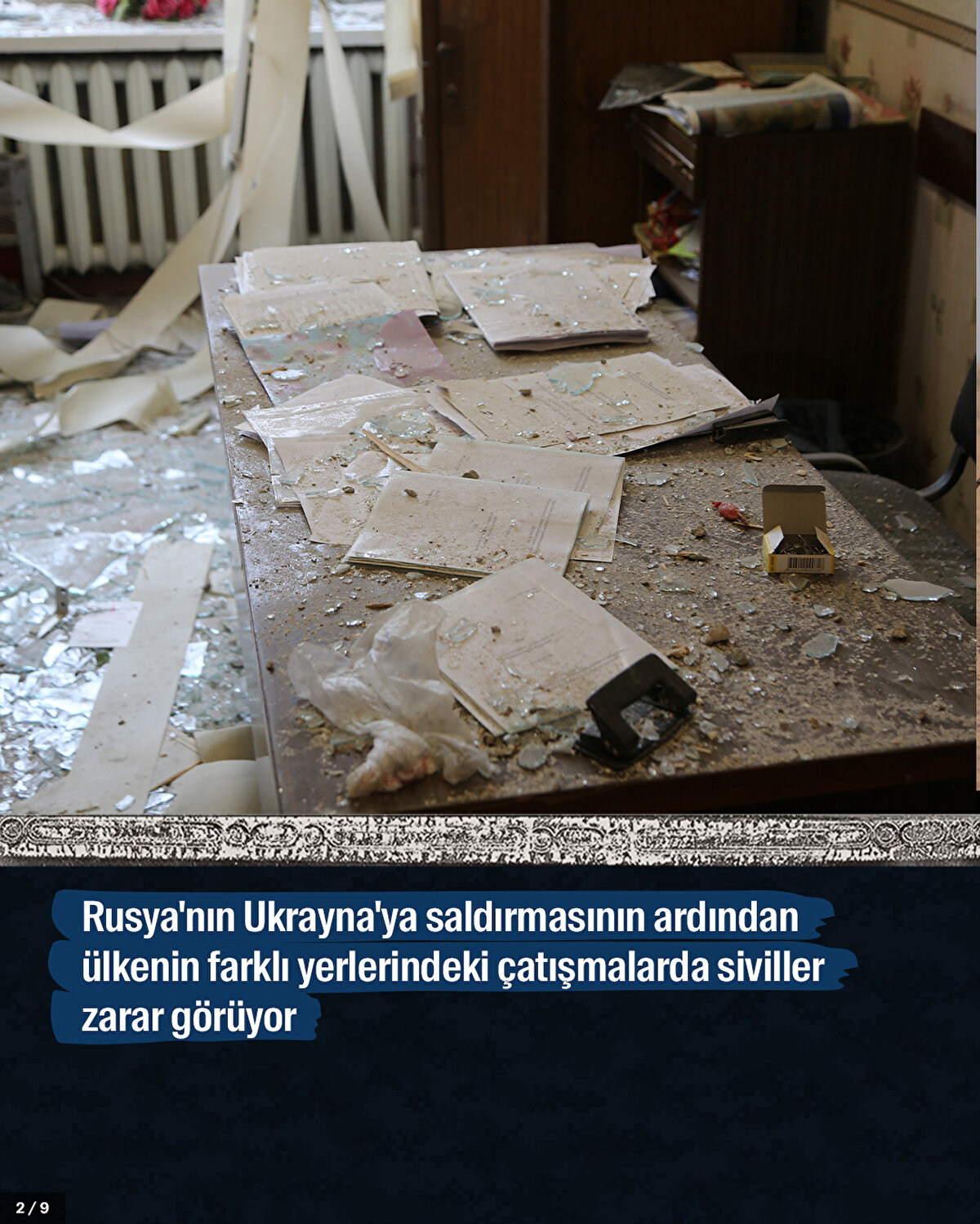 Rusya'nın Ukrayna'ya saldırmasının ardından ülkenin farklı yerlerindeki çatışmalarda siviller zarar görüyor