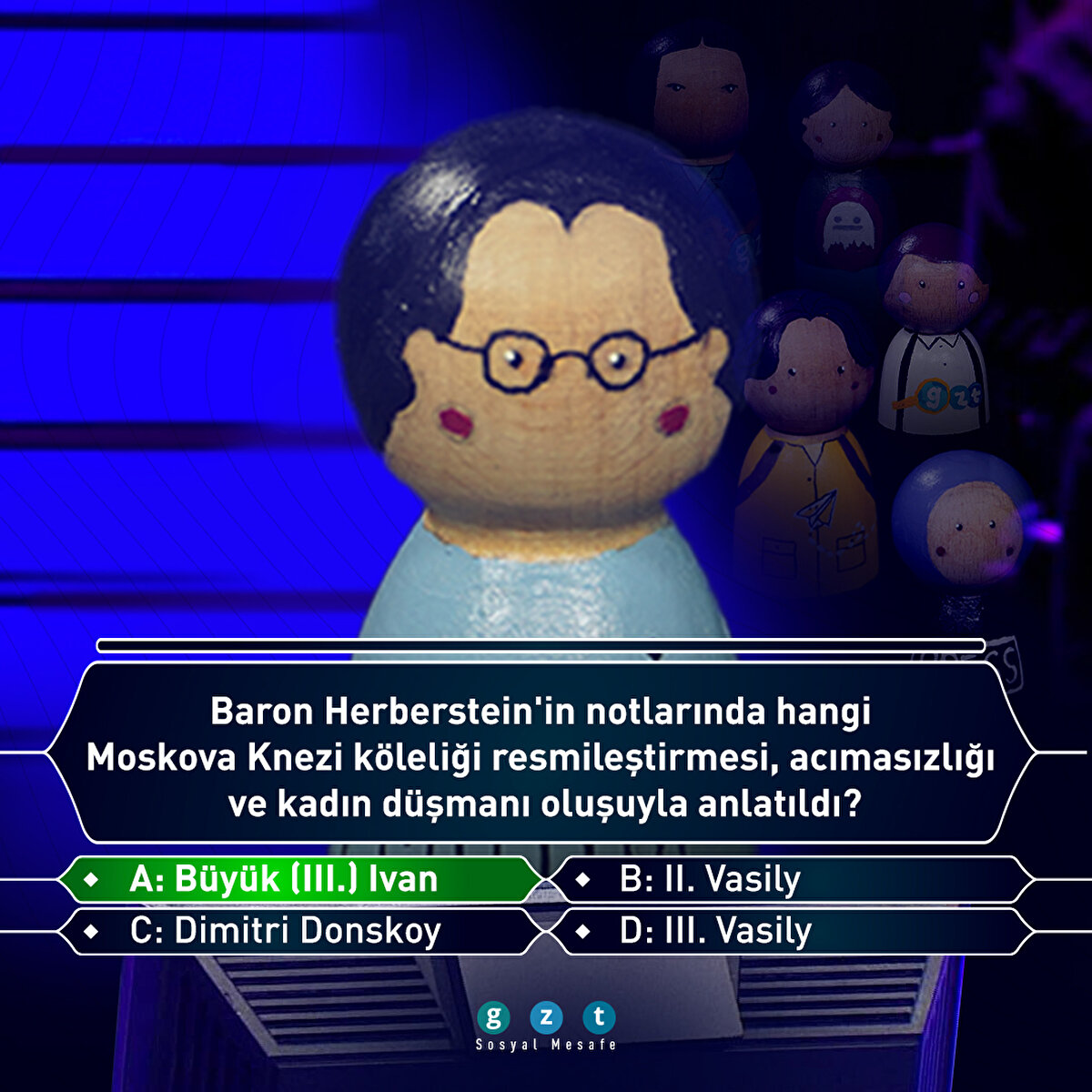 Baron Herberstein'in notlarında Moskova Knezi III. Ivan, acımasızlığı, köleliği resmileştirmesi ve kadın düşmanlığı ile anlatıldı