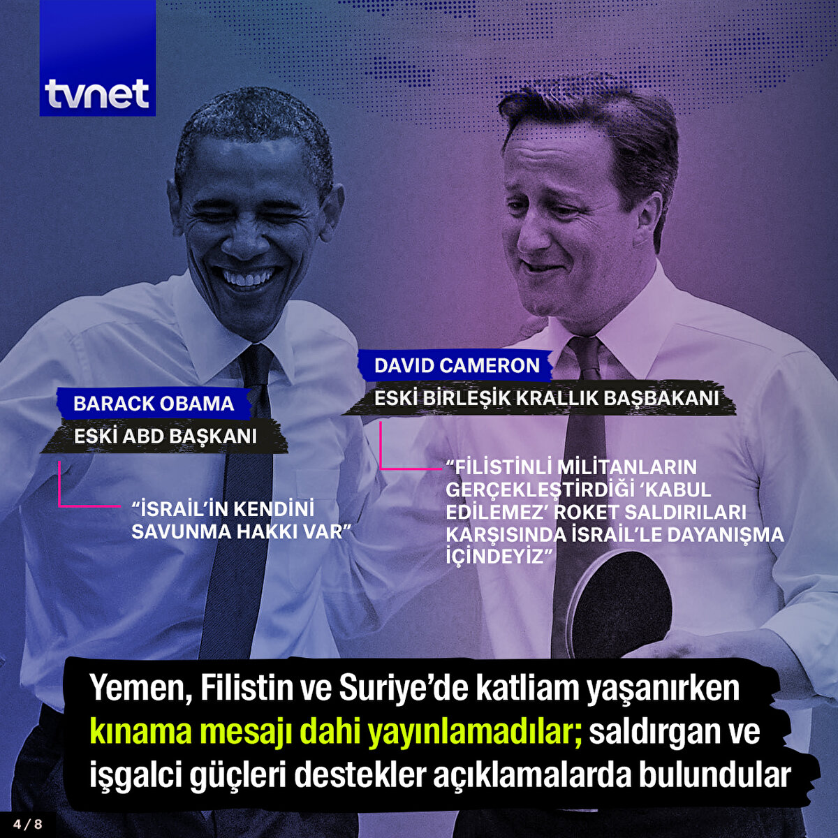 Yemen, Filistin ve Suriye’de katliam yaşanırken kınama mesajı dahi yayınlamadılar; saldırgan ve işgalci güçleri destekler açıklamalarda bulundular