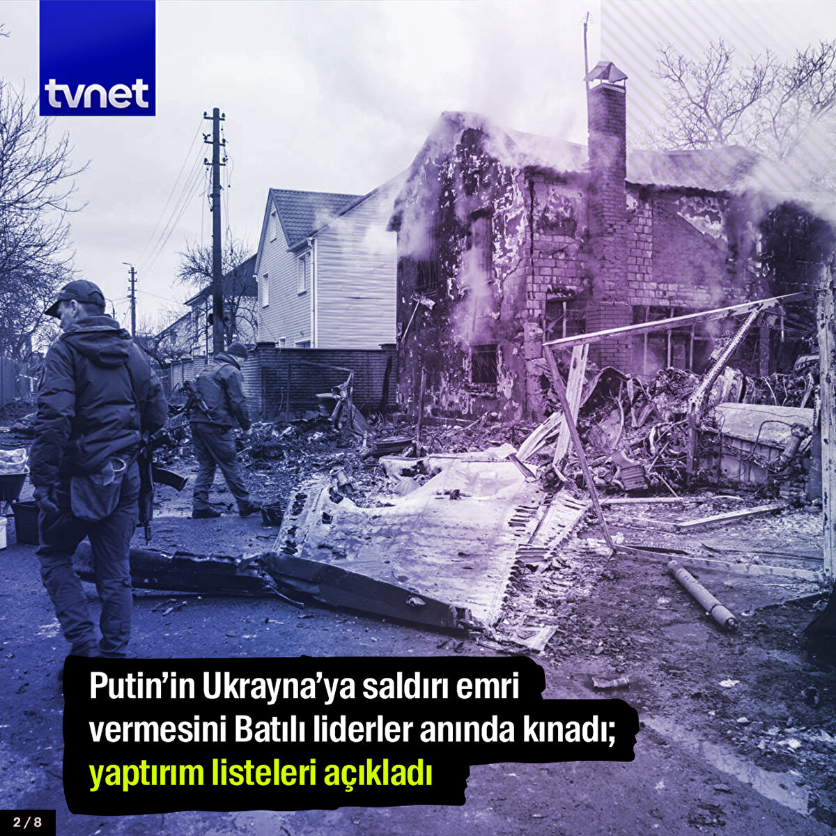 Putin’in Ukrayna’ya saldırı emri vermesini Batılı liderler anında kınadı; yaptırım listeleri açıkladı