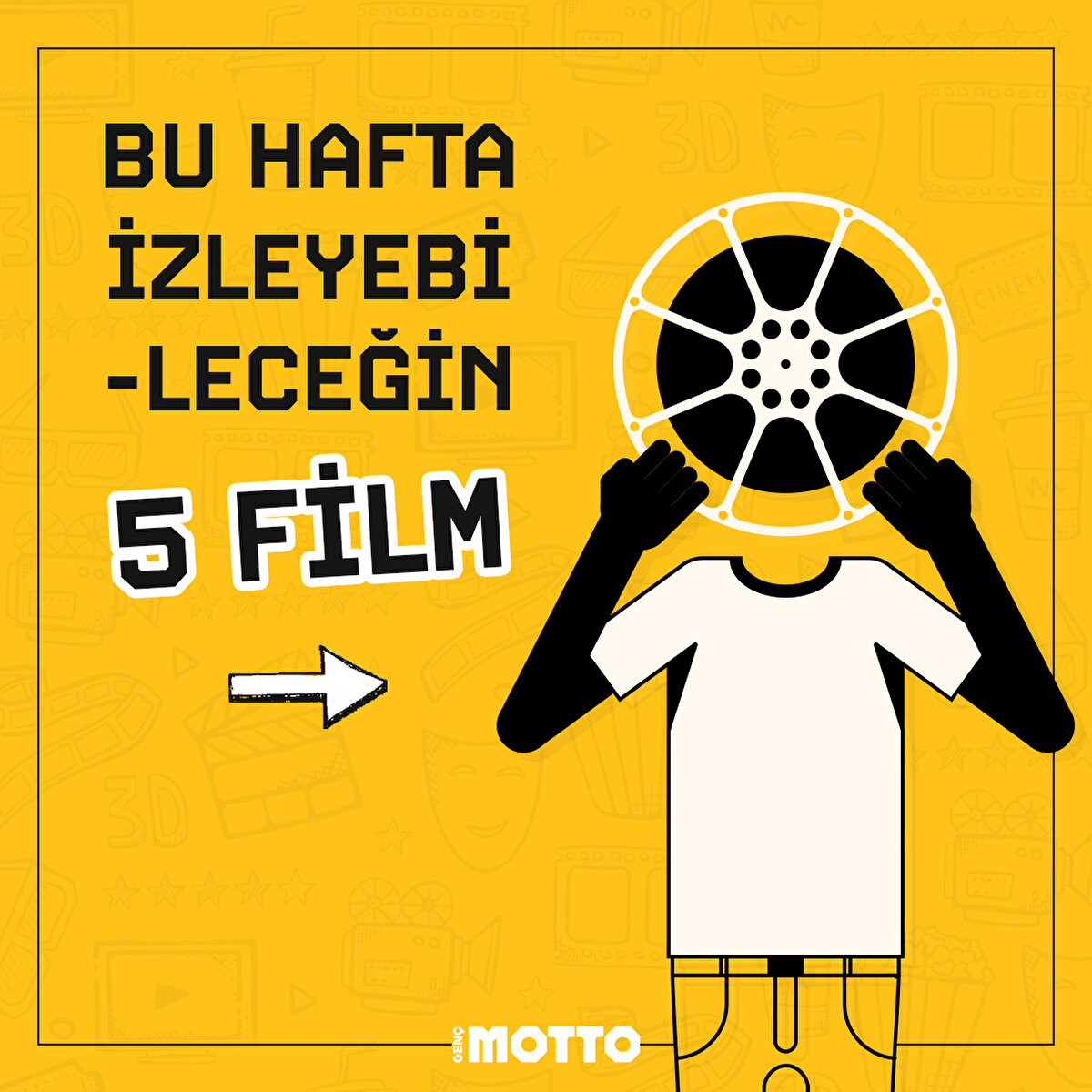 Bu hafta izleyebileceğin 5 film 😎