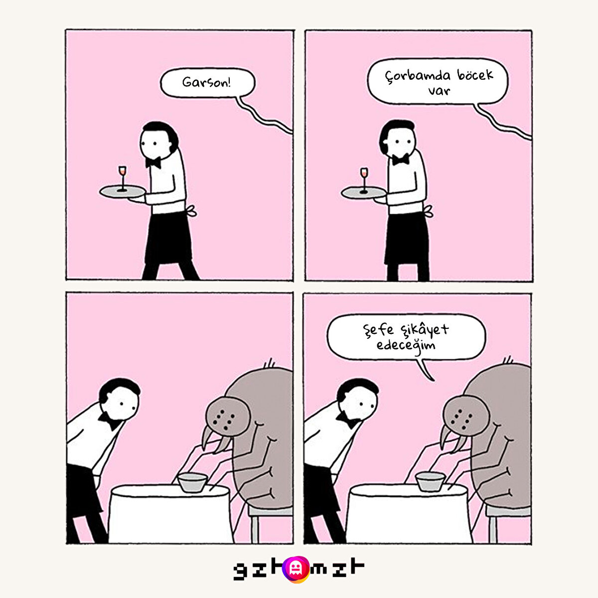 Şefi çağırın bana!