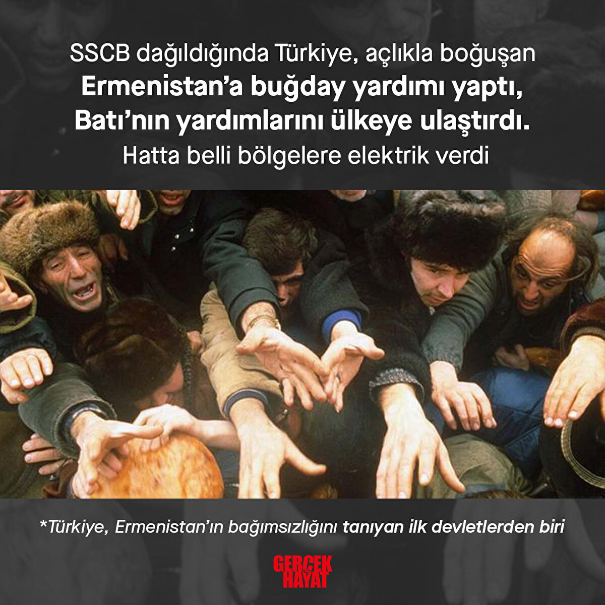 Türkiye, Ermenistan'ı ilk tanıyan ülkelerden oldu