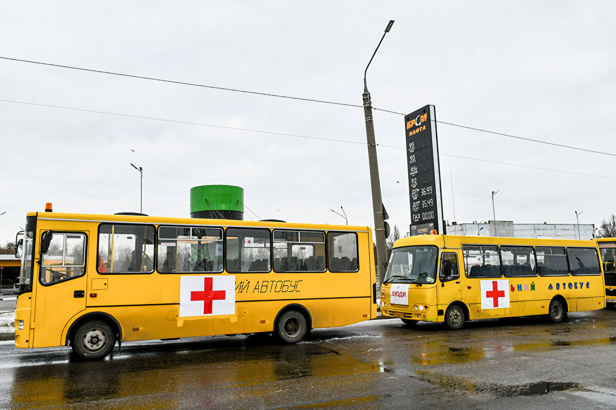 Vereşuk, yaptığı açıklamada, tarafların Mariupol'da tahliye koridorunu açma konusunda anlaştığını, ancak saldırılar nedeniyle tahliyenin yapılamadığını kaydetti.<br><br>