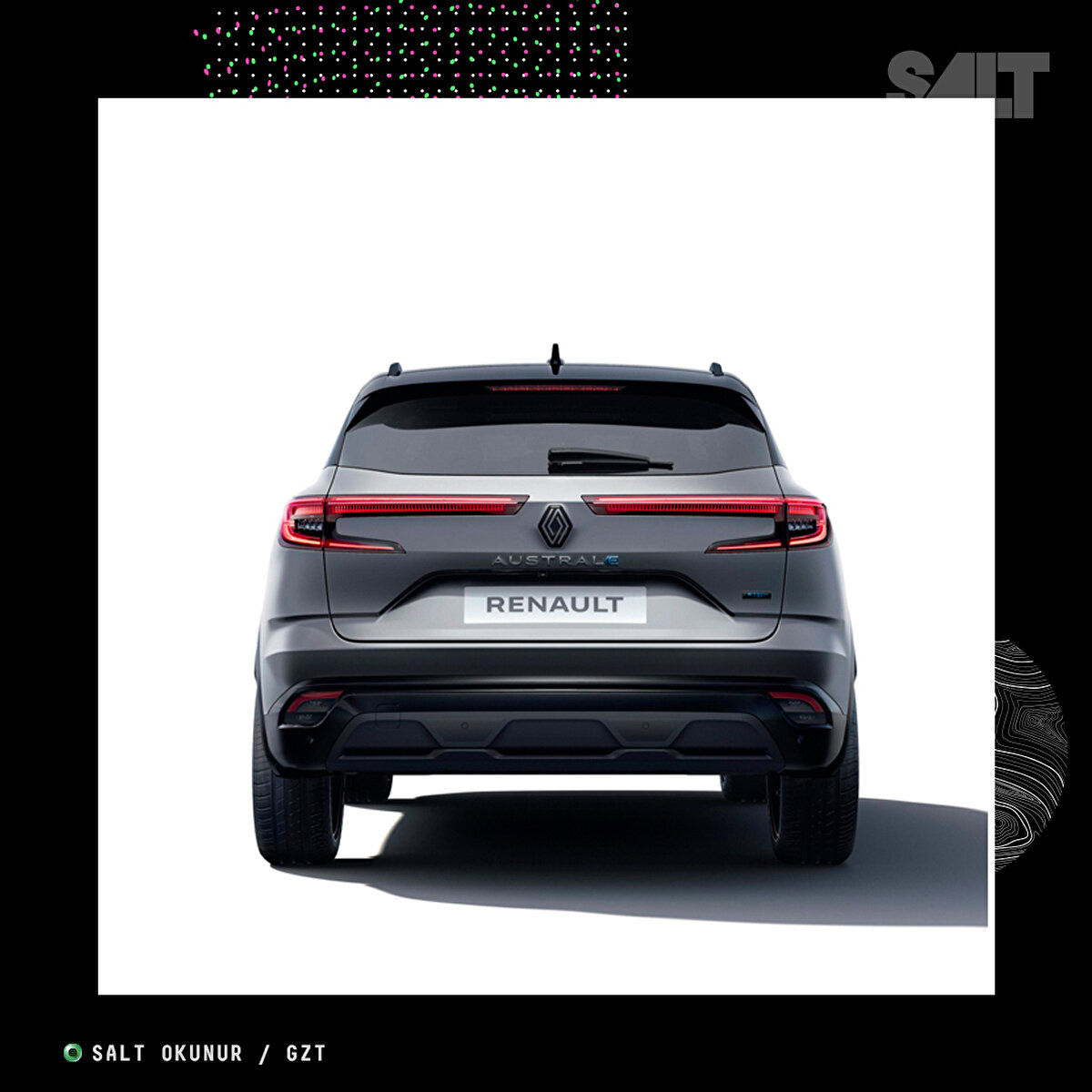 Yeni Austral 2 farklı motor seçeneği ile karşımıza çıkıyor: Hibrit ve hafif hibrit. Dizel motor ise yelpazeden çıkarılmış.