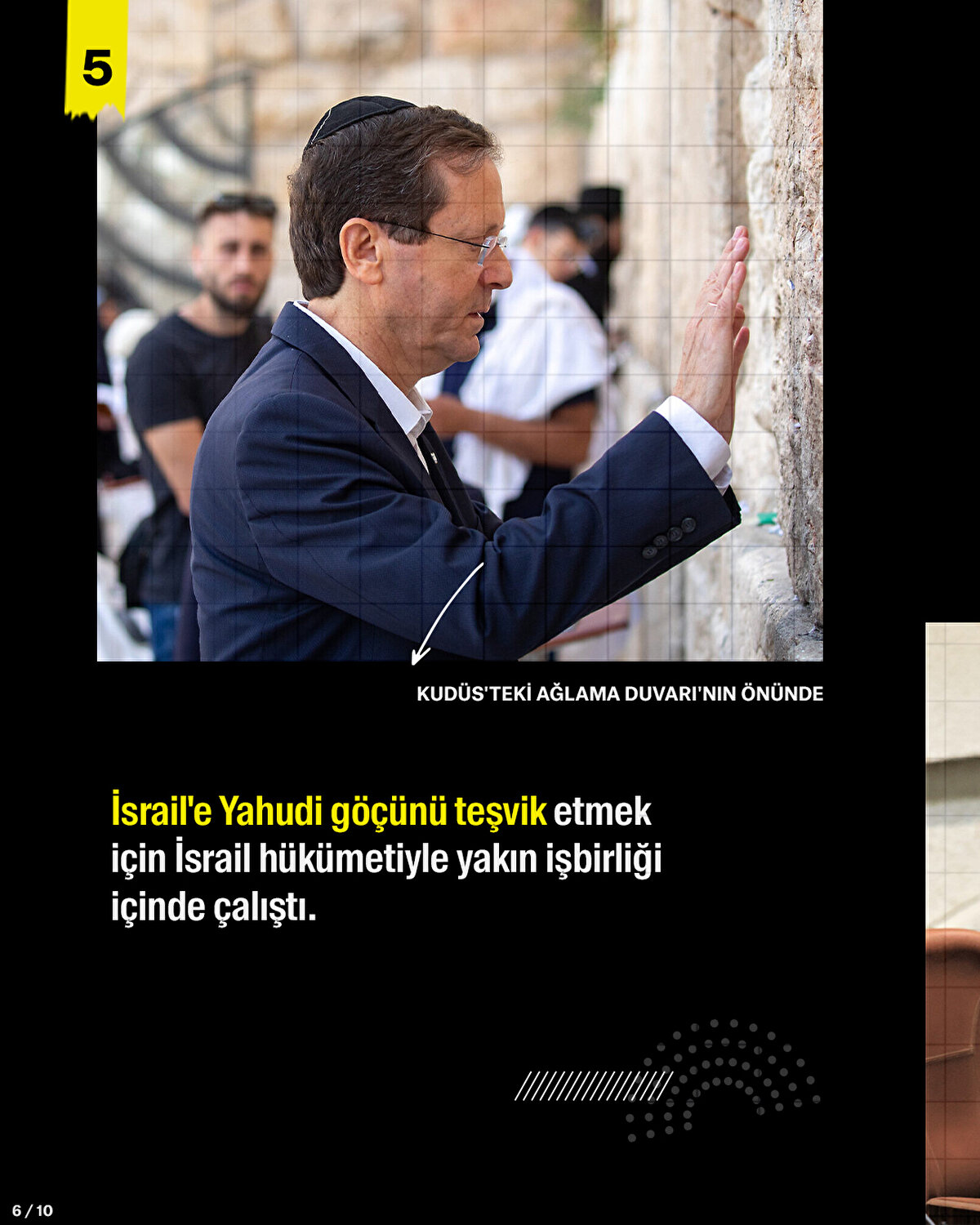 İsrail'e Yahudi göçünü teşvik etmek için İsrail hükümetiyle yakın işbirliği içinde çalıştı.