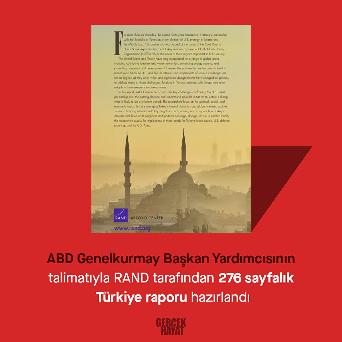 ABD Genelkurmay Başkan Yardımcısı talep etti