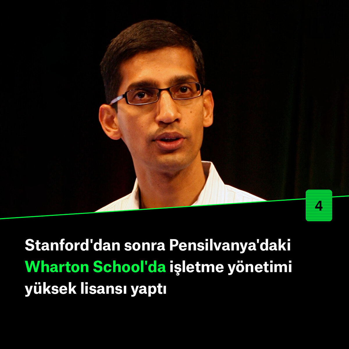 Stanford'dan sonra Pensilvanya'daki Wharton School'da işletme yönetimi yüksek lisansı yaptı
