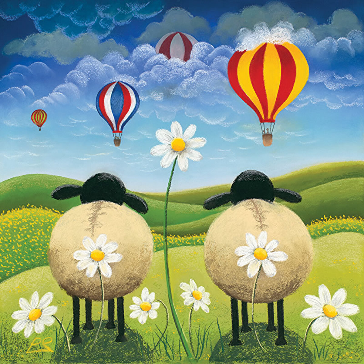 Zaman geçtikçe Lucy, öğretmekten çok kendi resimlerini yapmaktan keyif aldığı sonucuna vardı ve tutkusunun peşinden gitmek için öğretmenliği bıraktı. Pittaway, parlak ve canlandırıcı sanat eserleri oluşturmak için yumuşak pastelleri kullanıyor; her bir parçanın, Lucy'nin Yorkshire Dales'teki kendi hayatı, ailesi ve çevresiyle ilgili temel bir hikayesi ve ilhamı var.