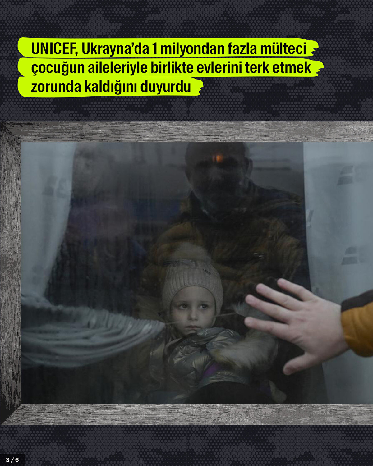 UNICEF, Ukrayna’da 1 milyondan fazla mülteci çocuğun aileleriyle birlikte evlerini terk etmek zorunda kaldığını duyurdu.