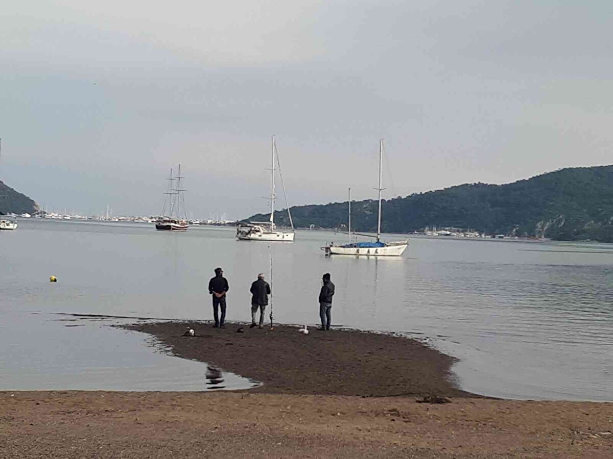 Marmaris, Atatürk Caddesi’nden İçmeler Mahallesi'ne kadar uzanan 11 kilometrelik sahili ile Selimiye, Bozburun, Orhaniye, Söğüt ve Adaağzı gibi kıyısı olan kırsal mahallerde deniz 5 ile 20 metre arasında çekildi.<br><br>