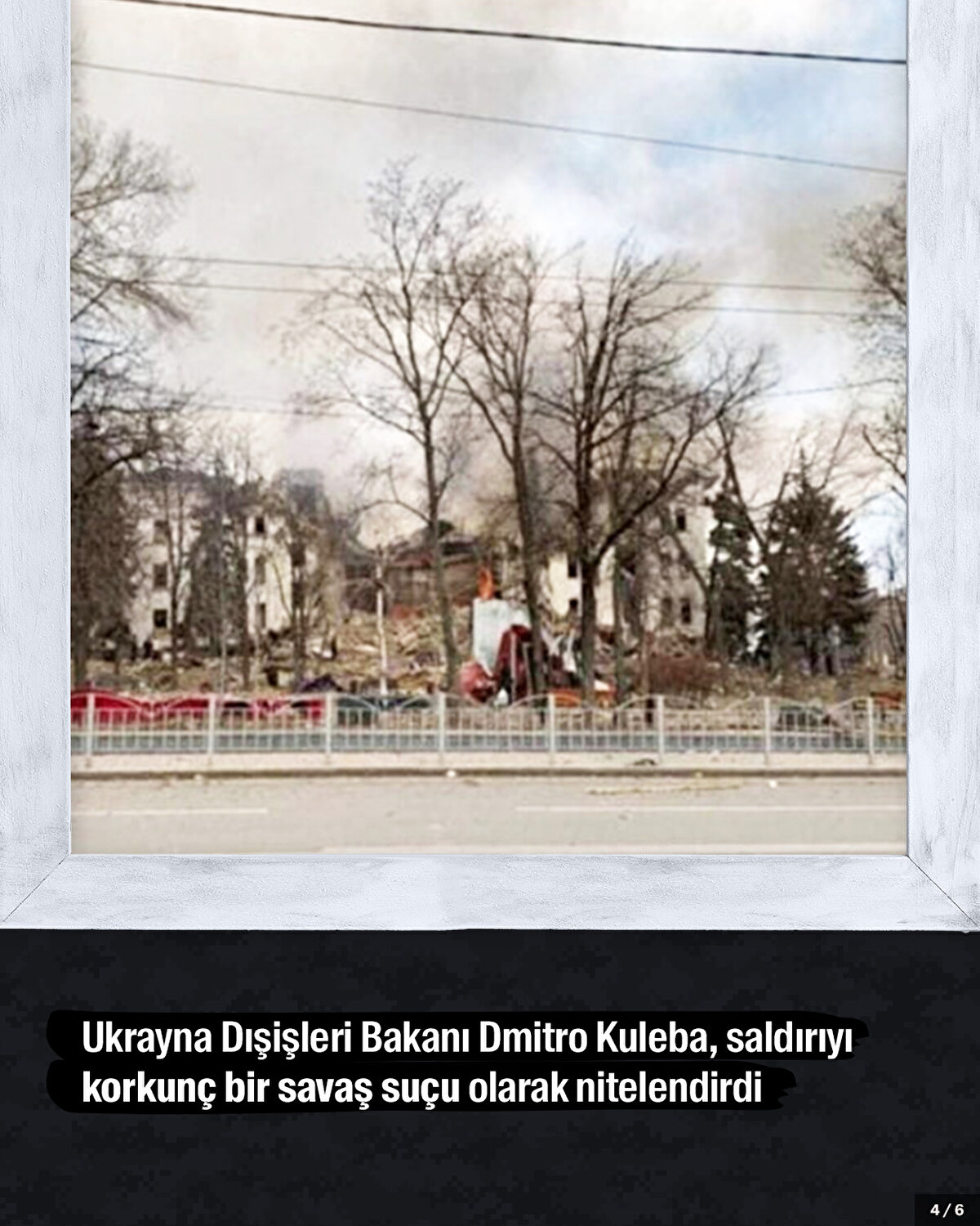 Ukrayna Dışişleri Bakanı Dmitro Kuleba, saldırıyı korkunç bir savaş suçu olarak nitelendirdi.