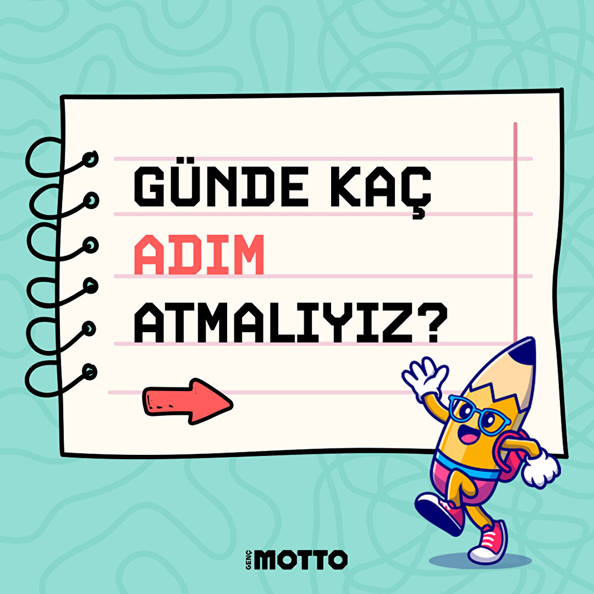 Günde kaç adım atmalıyız ❓