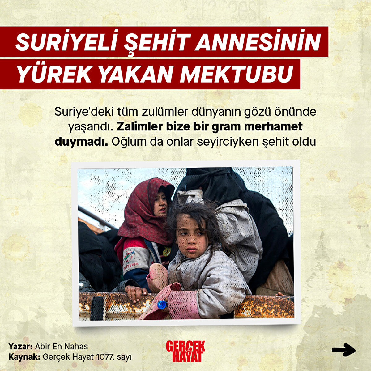 Bir gram merhamet etmediler