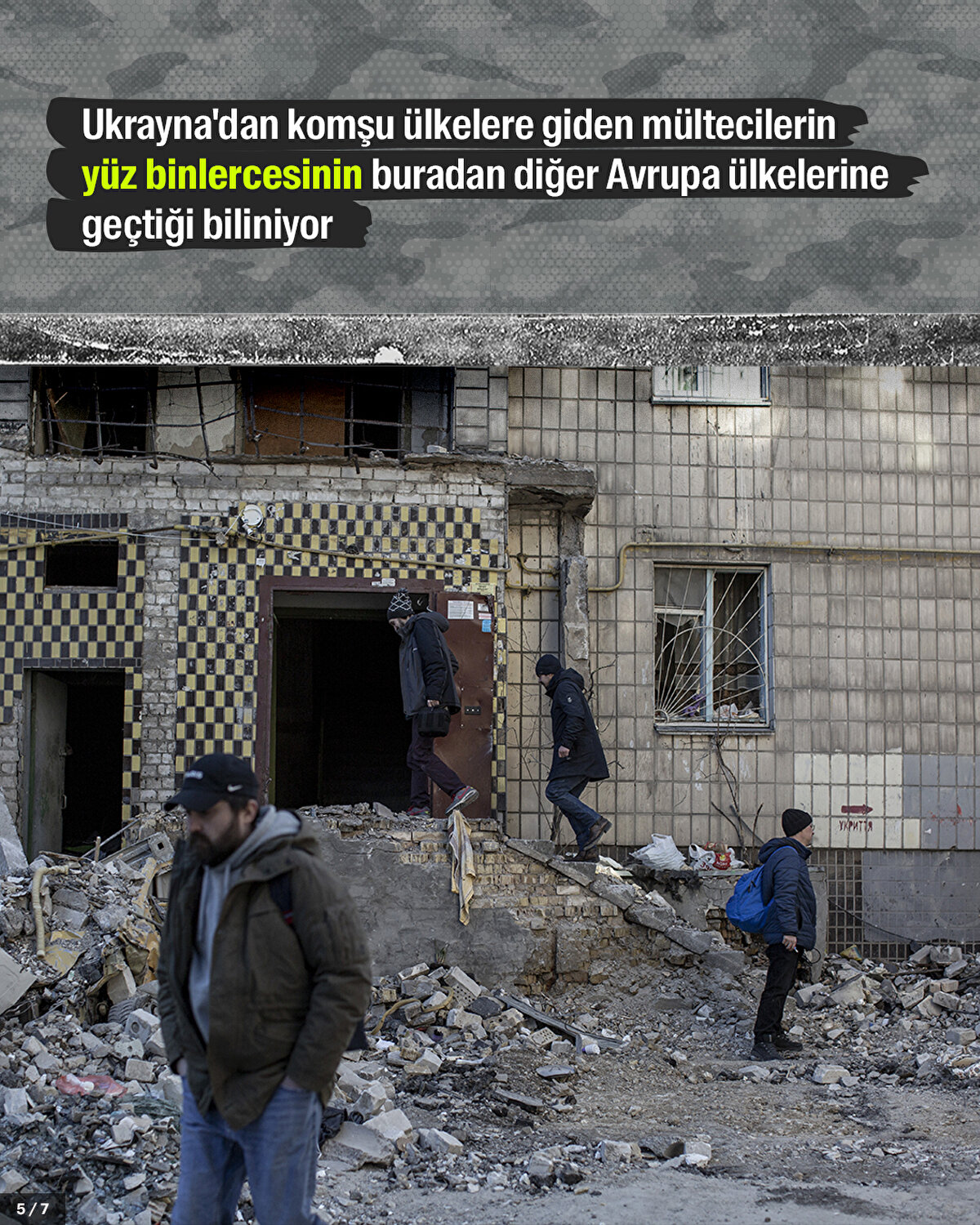 Ukrayna'dan komşu ülkelere giden mültecilerin yüz binlercesinin buradan diğer Avrupa ülkelerine geçtiği biliniyor.<br>