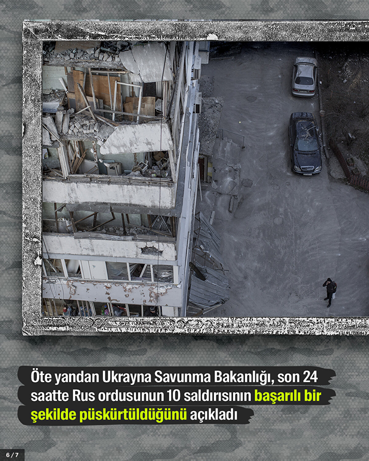 Öte yandan Ukrayna Savunma Bakanlığı, son 24 saatte Rus ordusunun 10 saldırısının başarılı bir şekilde püskürtüldüğünü açıkladı.