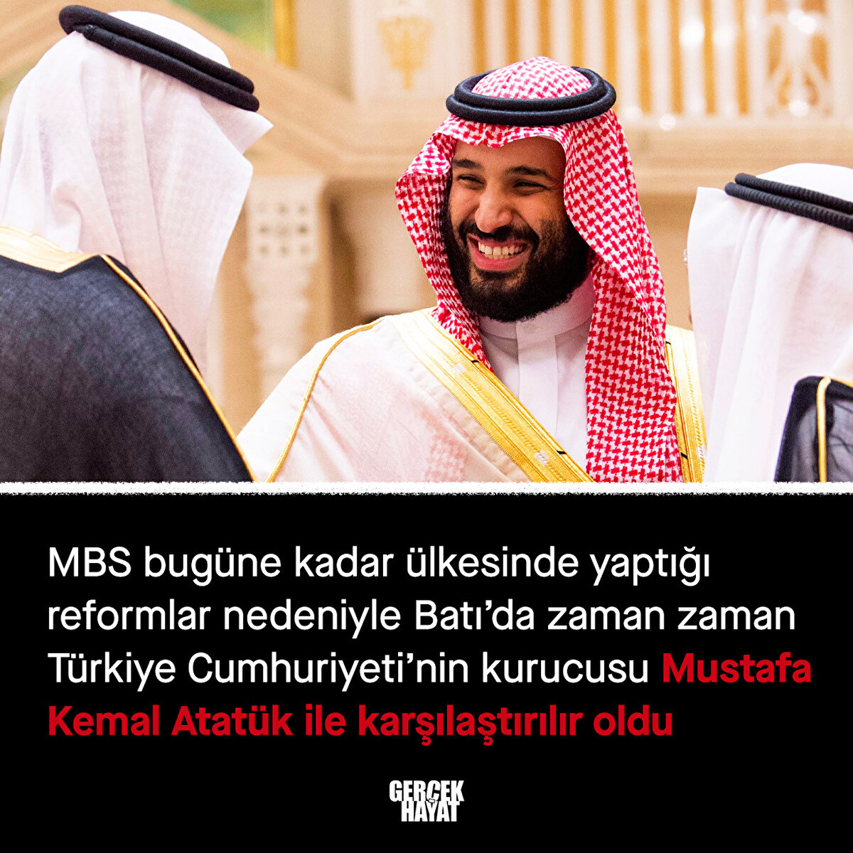 Atatürk'e benzetildi