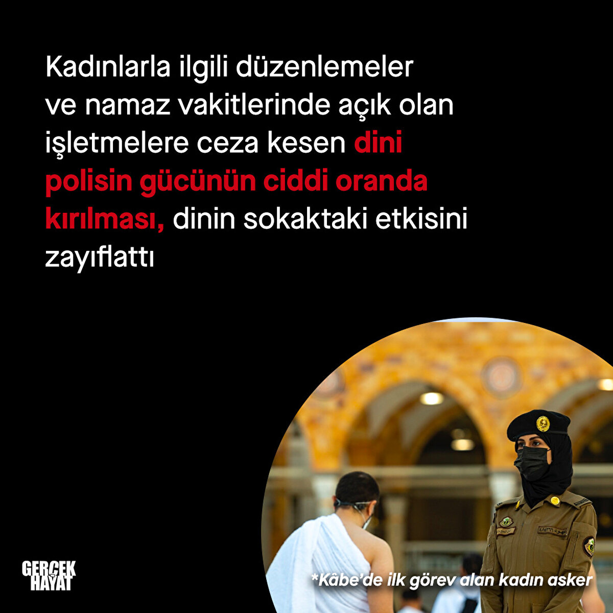 Dinin sokaktaki etkisi zayıfladı