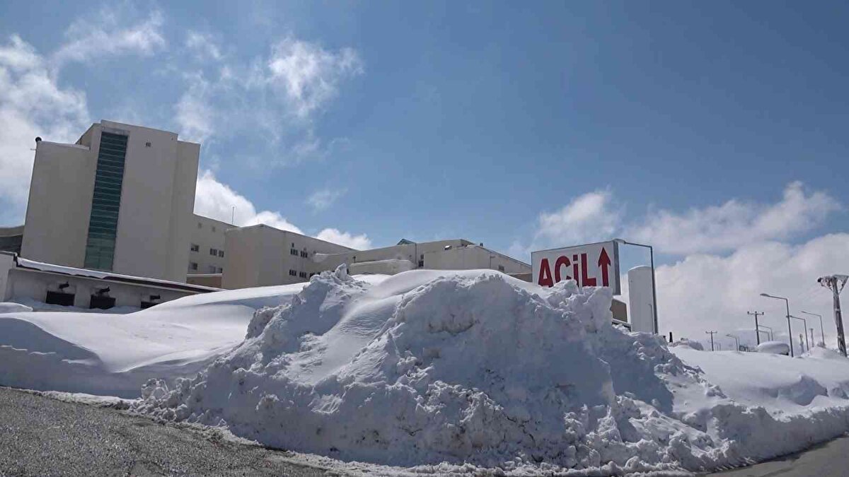 "BU KADAR KARIN YAĞMASI 10 YILDA BİR GÖRÜLÜYOR"<br><br>10 yılda bir bu kadar karın yağdığını söyleyen Mazlum Aysal ise, "Hayatımda ilk defa böyle bir kar gördüm. Duyduklarıma göre bu kadar karın yağması 10 yılda bir oluyormuş." şeklinde konuştu.