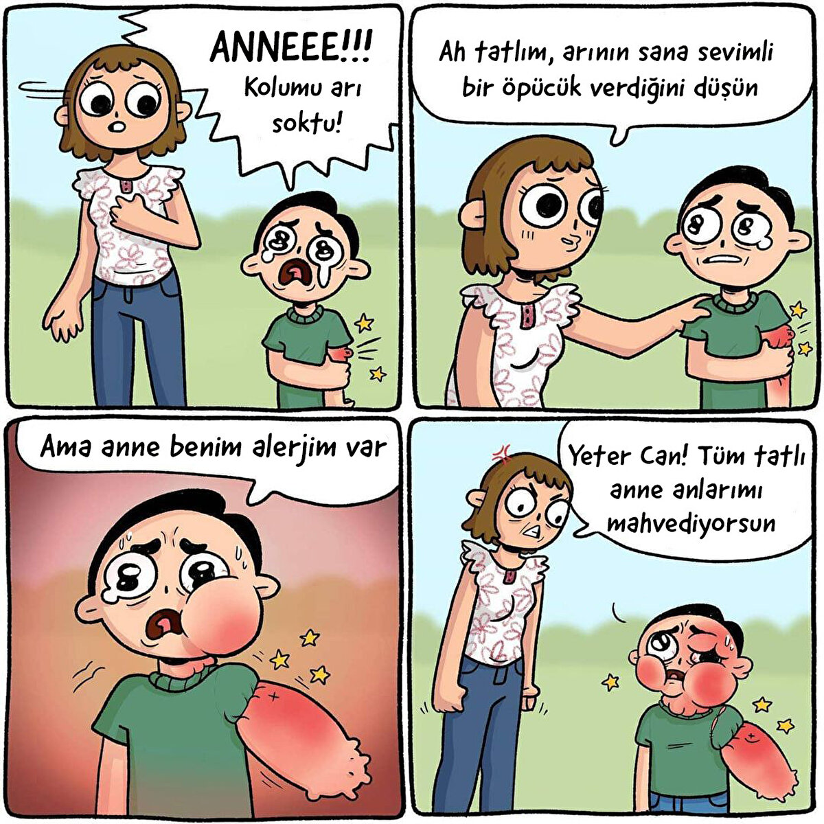 Arı utandı şu durumdan