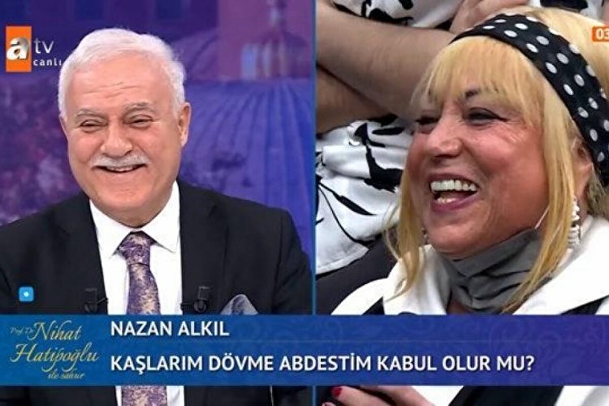 Hatipoğlu, "Hanımların hepsi güldüler. Konturu bildiğim için. 20 yıldır konuşuyorum. Konturu bilmezsem olmaz. Her şeyi biliyoruz ama her şeyi konuşmuyoruz. Öyle bir huyumuz var. Herkesi tanıyoruz ama konuşmuyoruz. Şöyle dövme normal itibariyle haramdır. Abdest geçirmediği için değil. Hz. Peygamber fizikimiz üzerinde ileride yanlış anlaşılabilecek oynamaları hoş görmüyor. Ancak zaruri haller olabilir. Kadınların görüntüsü önemli. Hastalık geçirdi diyelim... Hanım efendinin aile saati için yaptığı bu kontur istisnai kabul edileceğine inanıyorum ben." ifadelerini kullandı. <br>