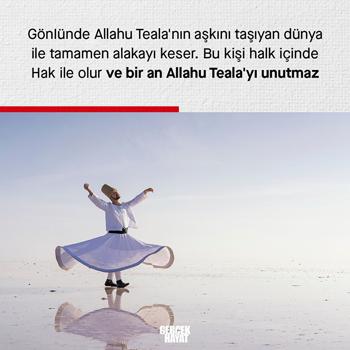 Bu kişi halk içinde Hak ile olur