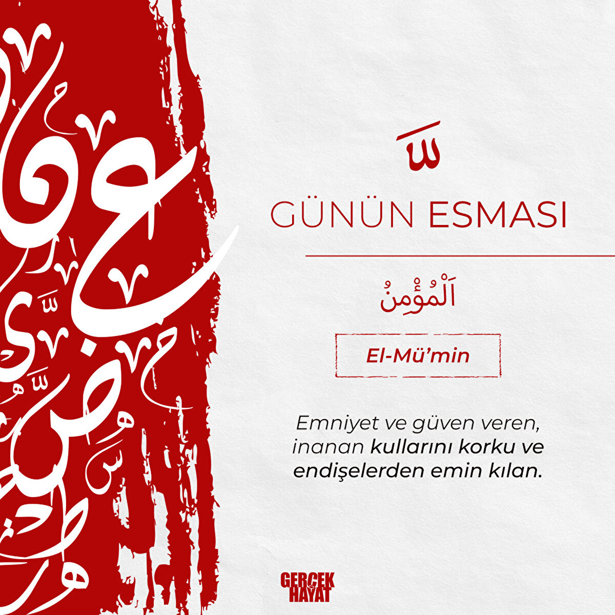 Emniyet ve güven veren