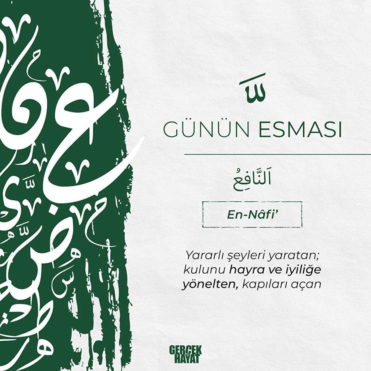 Yararlı şeyleri yaratan