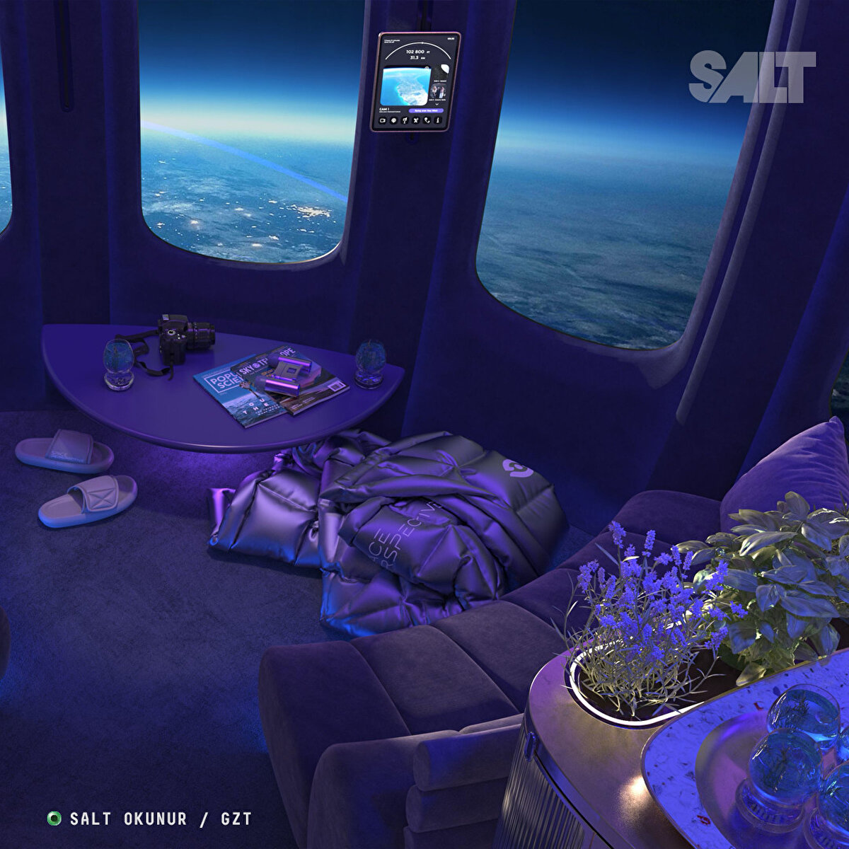 Yolcularını yerden 30 km yukarıya çıkaracak olan Space Perspective, bilet başına 125.000 dolar istiyor.<br>