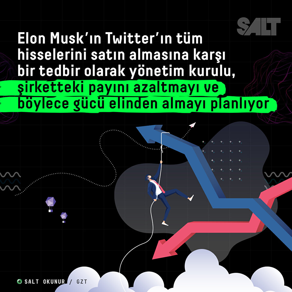 Elon Musk’ın Twitter’ın tüm hisselerini satın almasına karşı bir tedbir olarak yönetim kurulu, şirketteki payını azaltmayı ve böylece gücü elinden almayı planlıyor