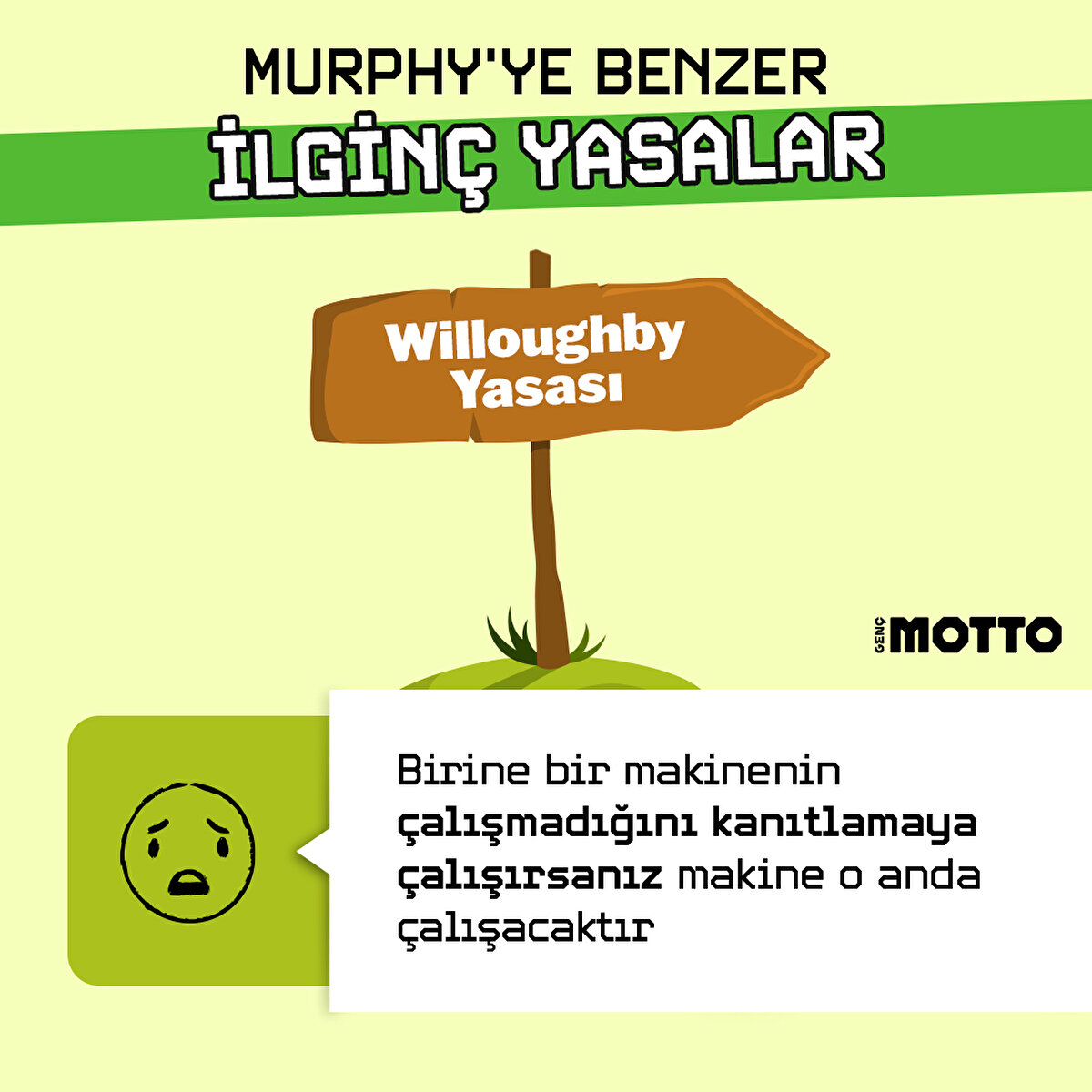 Murphy'ye benzer ilginç yasalar