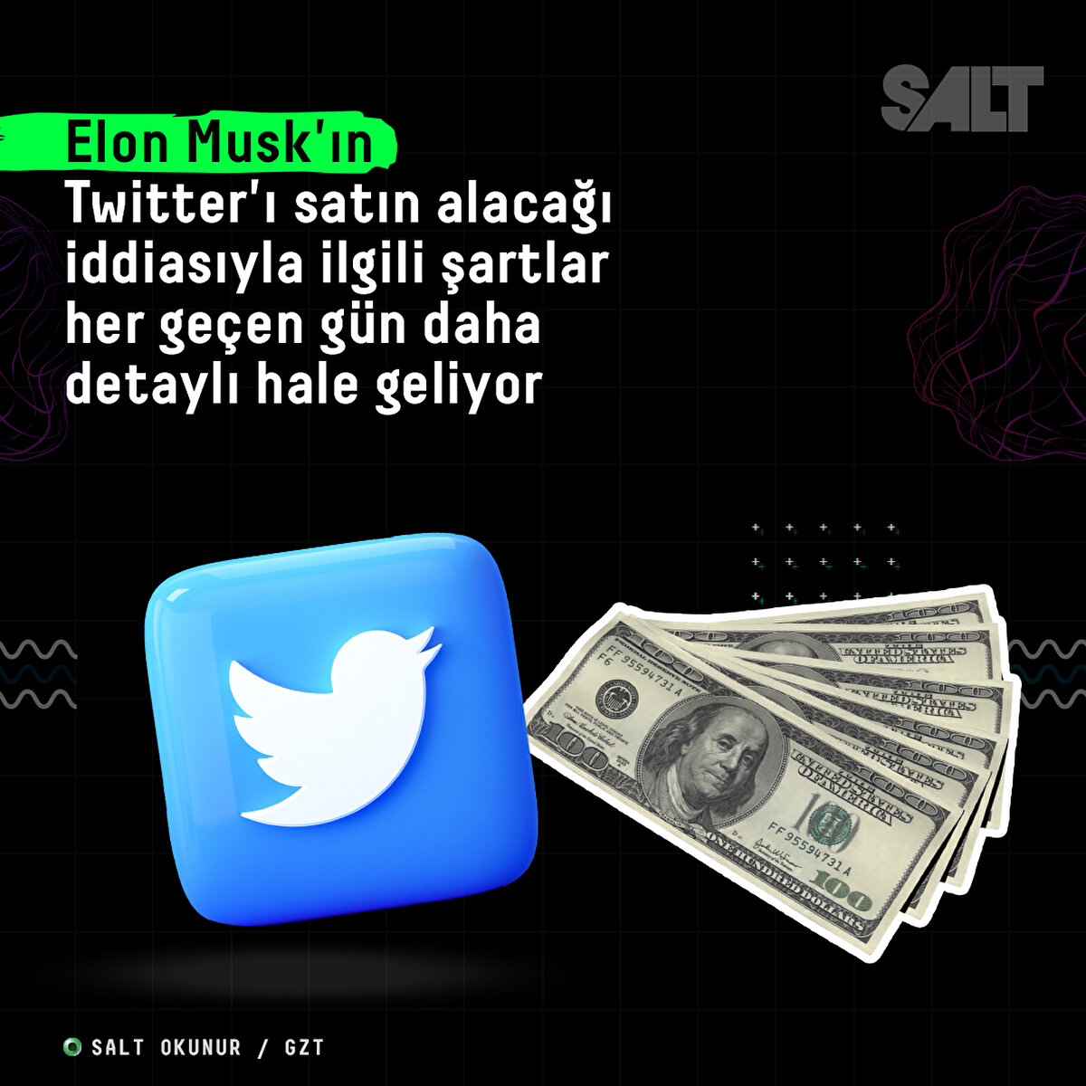 Elon Musk'ın Twitter'ı satın alacağı iddiasıyla ilgili şartlar her geçen gün daha detaylı hale geliyor