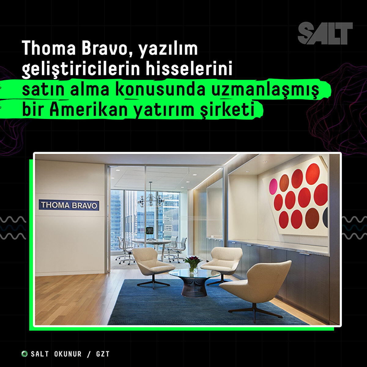 Thoma Bravo, yazılım geliştiricilerin hisselerini satın alma konusunda uzmanlaşmış bir Amerikan yatırım şirketi