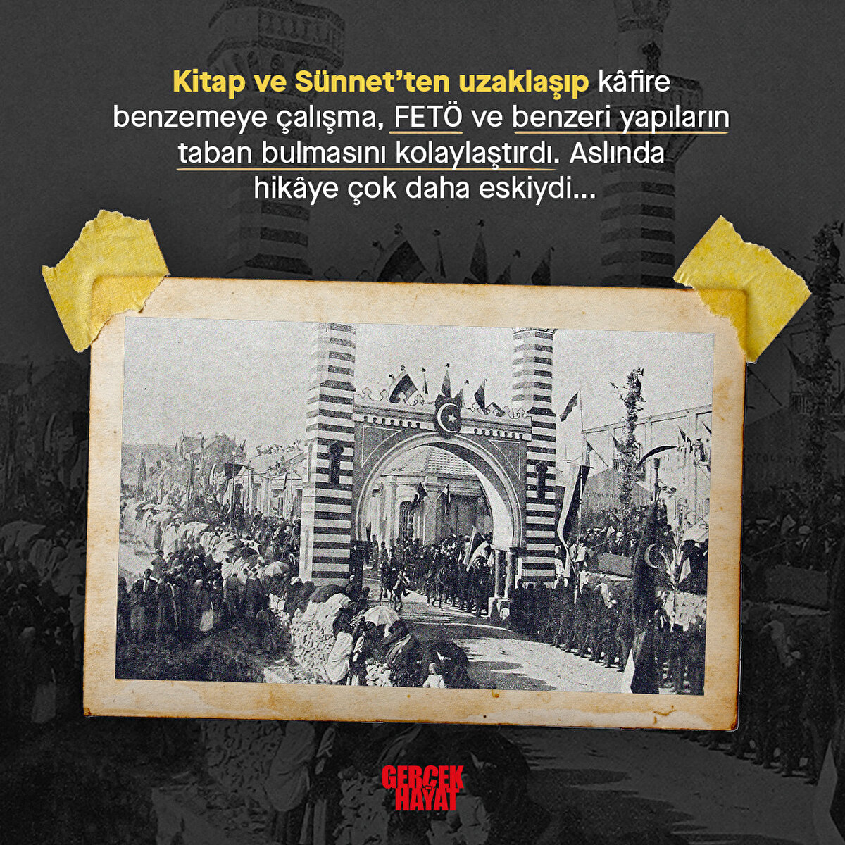 Aslında hik&#226;ye &#231;ok daha eskiydi...