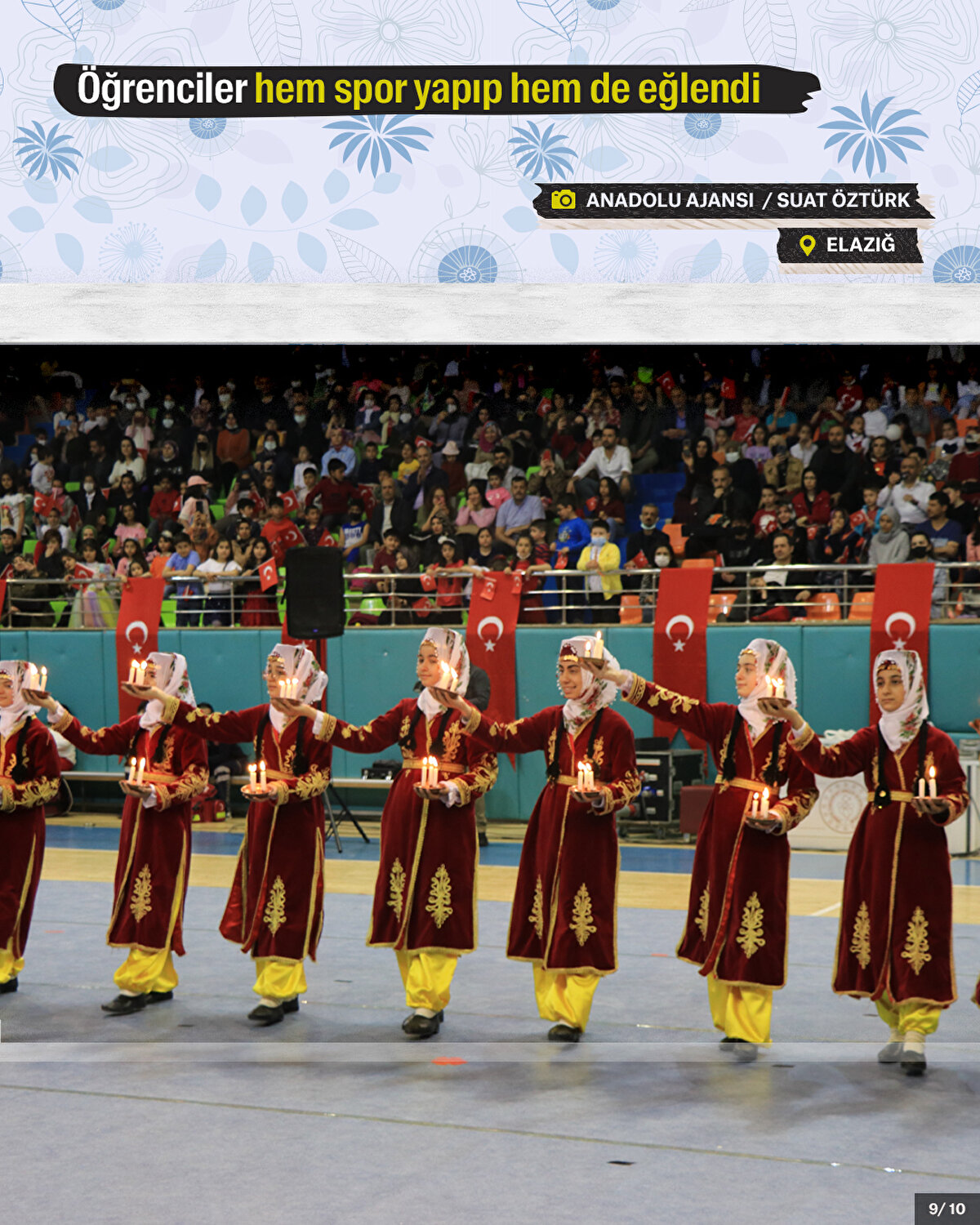 Öğrenciler hem spor yapıp hem de eğlendi