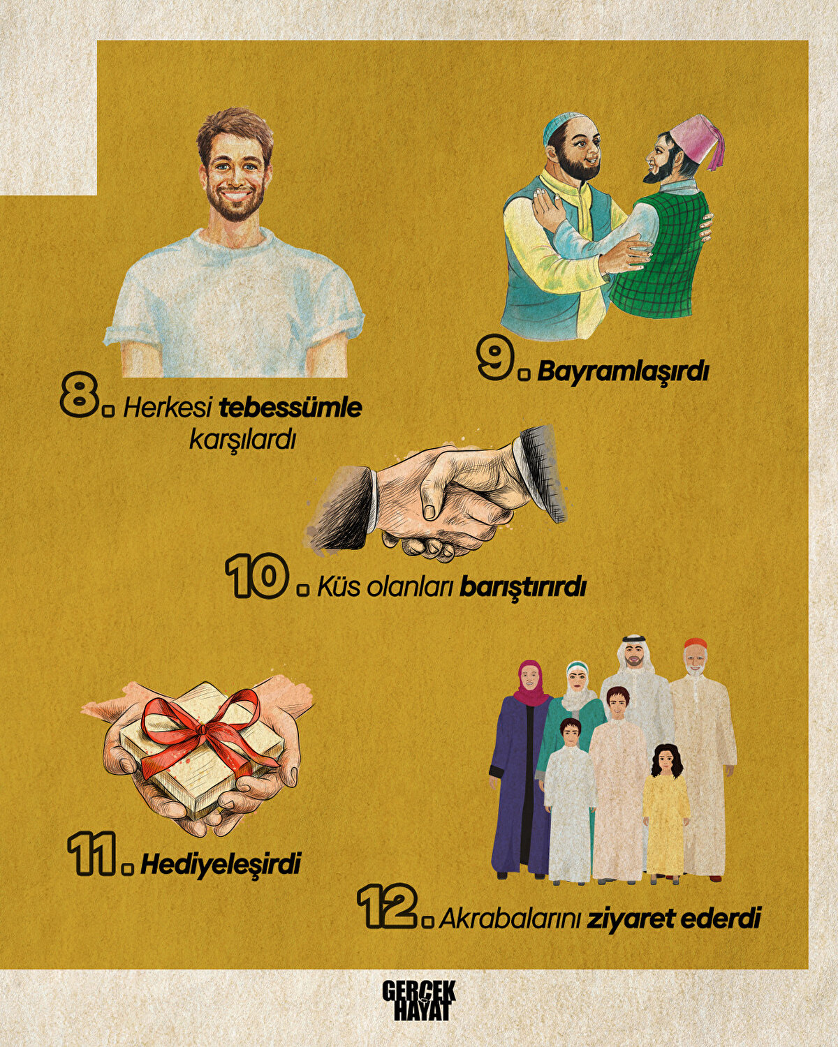 Herkesi tebessümle karşılardı 