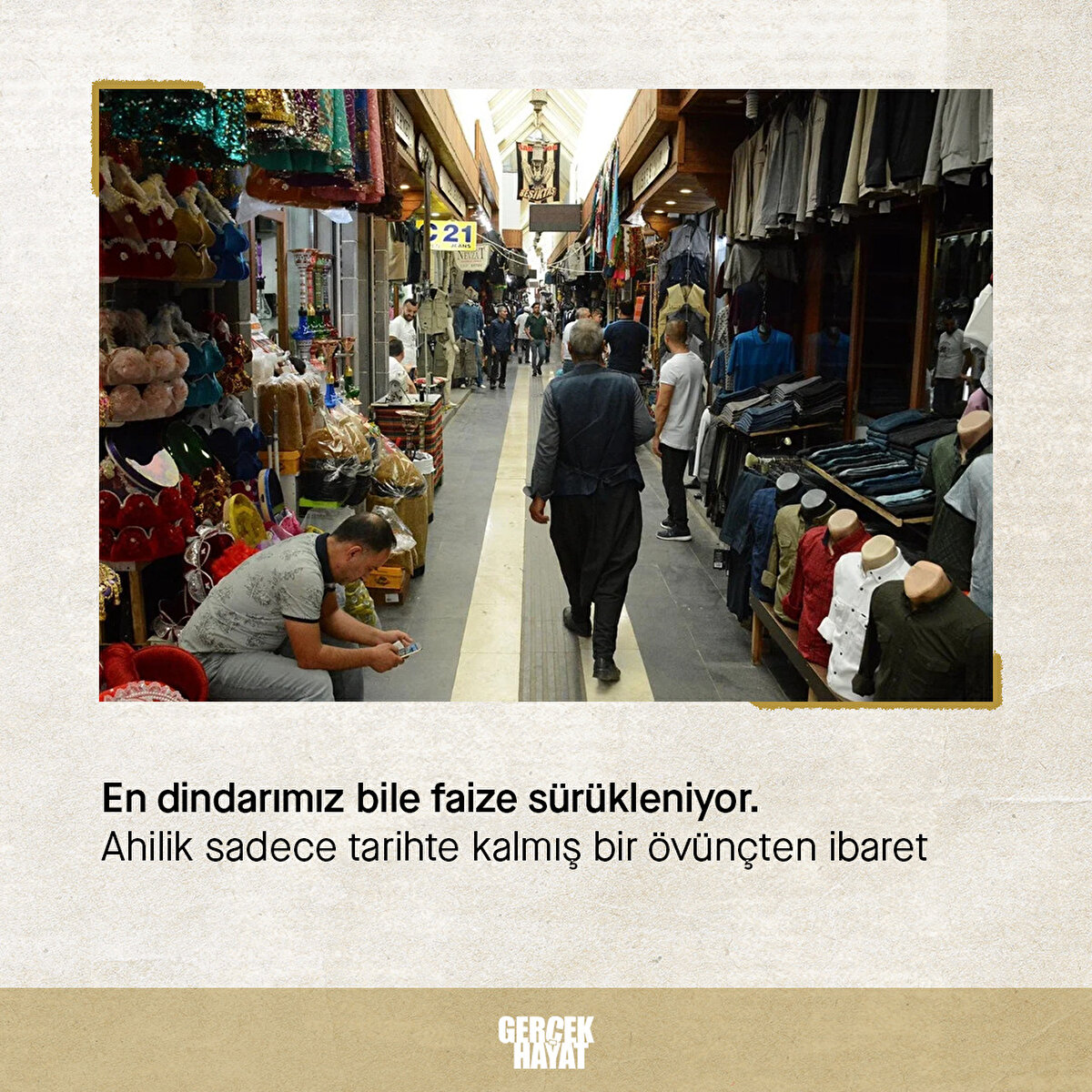 Ahilik, tarihin tozlu sayfalarında kalan &#246;v&#252;n&#231;ten ibaret