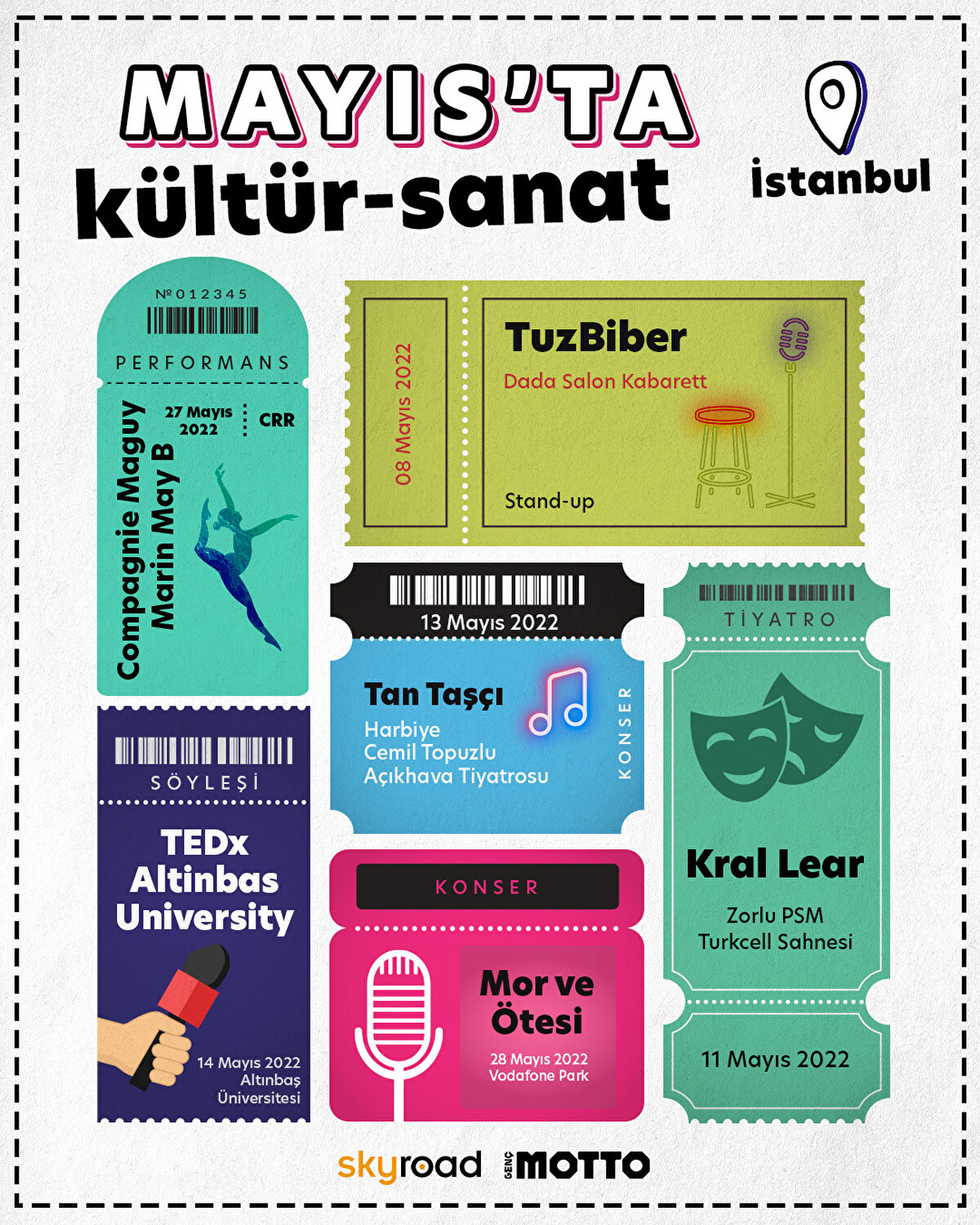 Mayıs'ta kültür-sanat 🥳