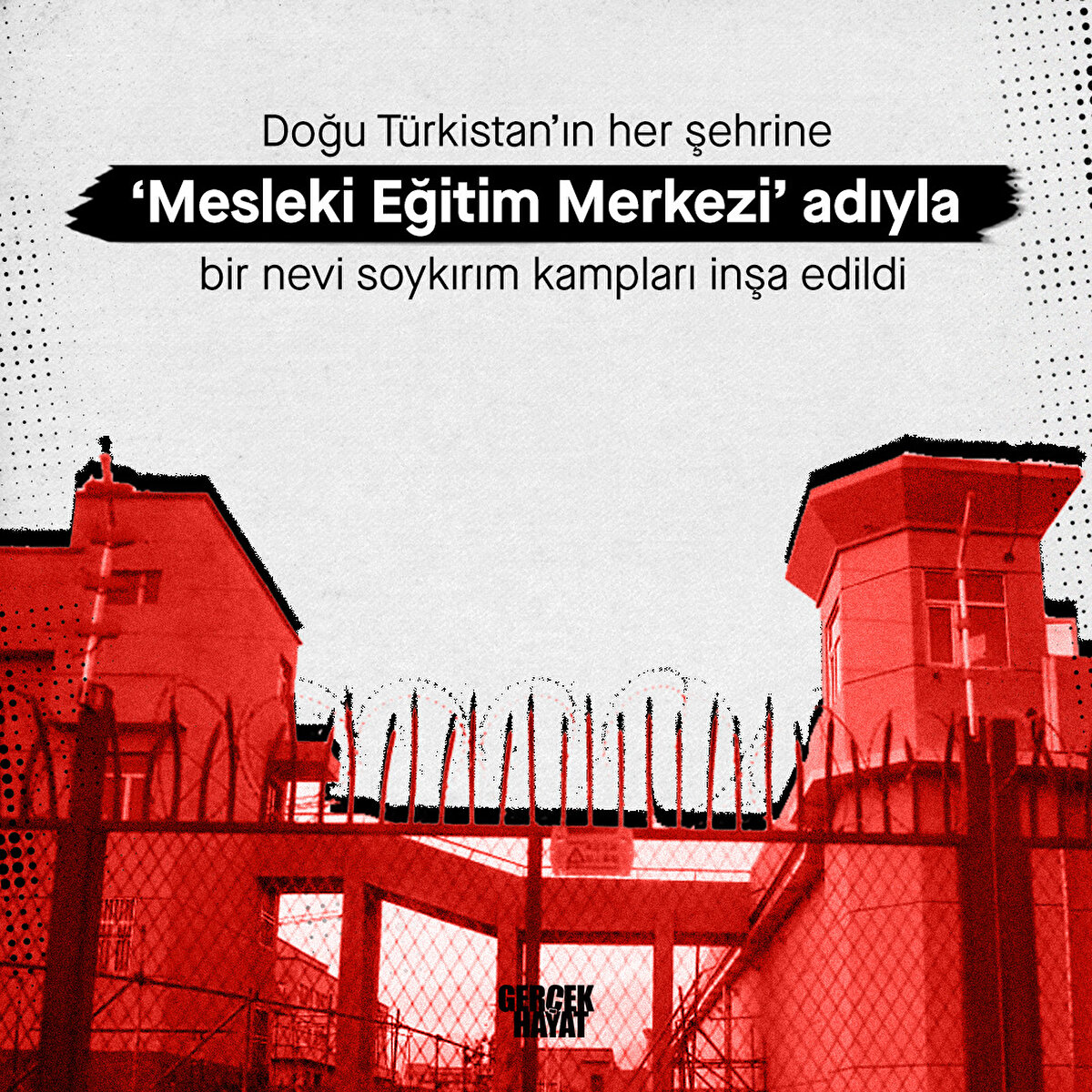 'Mesleki Eğitim Merkezi' adıyla soykırım kampları kurdular