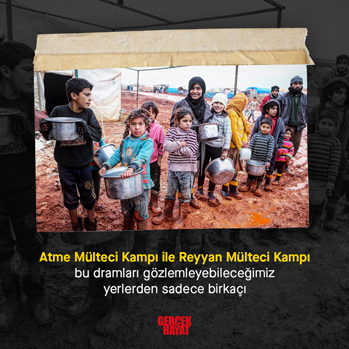 Atme M&#252;lteci Kampı ile Reyyan M&#252;lteci Kampı en bariz &#246;rnekler