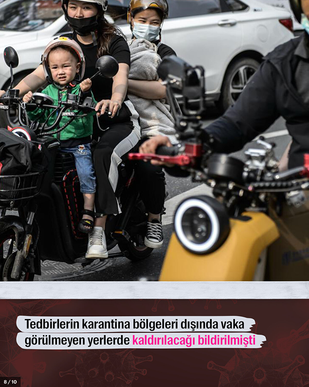 Tedbirlerin karantina bölgeleri dışında vaka görülmeyen yerlerde kaldırılacağı bildirilmişti