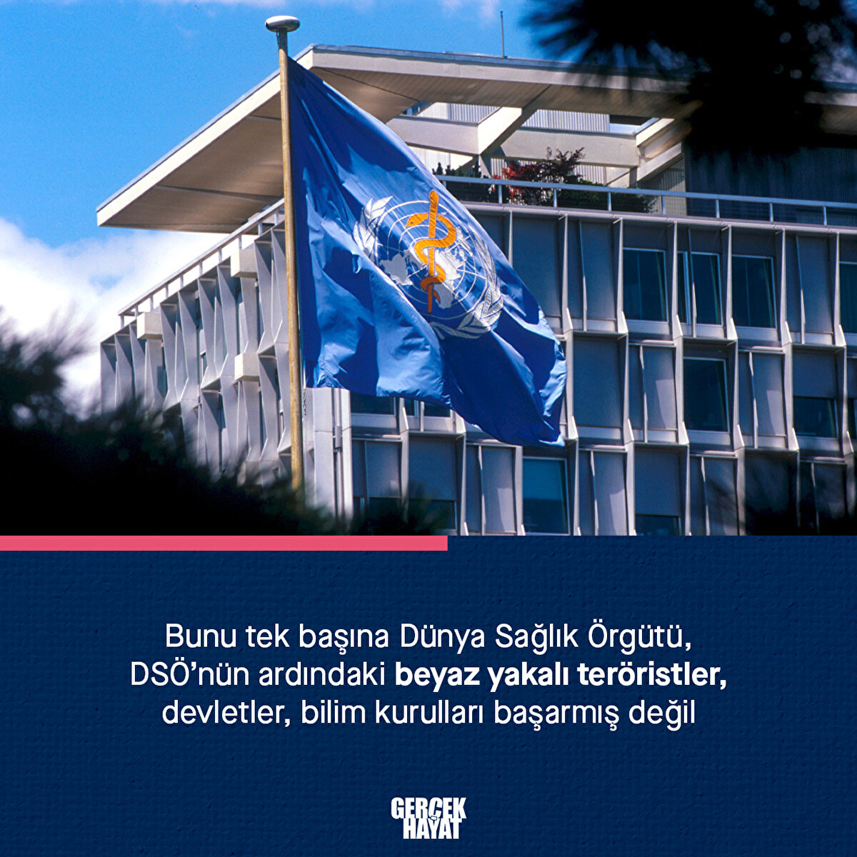 DSÖ ve doktorlar bunu tek başına başarmadı