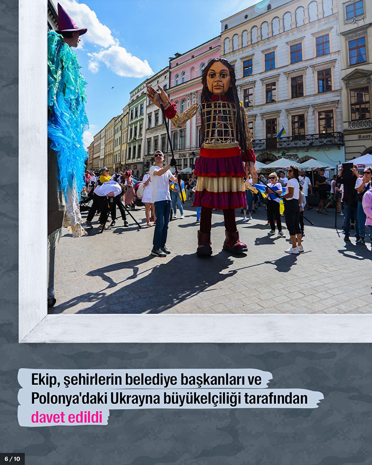 Ekip, şehirlerin belediye başkanları ve Polonya'daki Ukrayna büyükelçiliği tarafından davet edildi