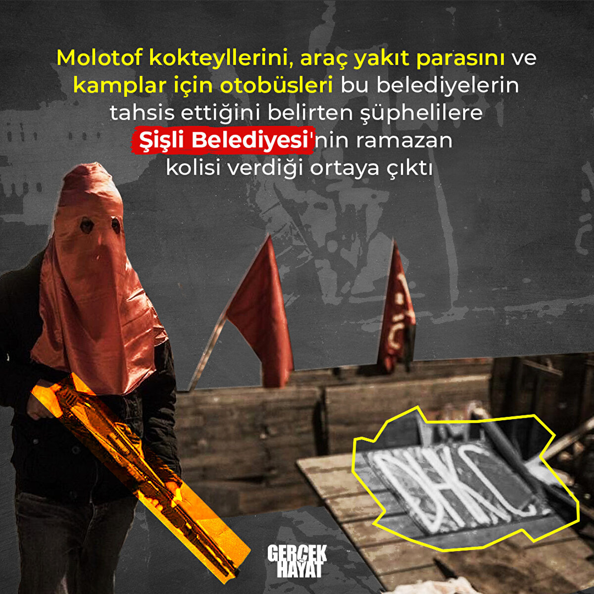  Şişli Belediyesi'nin ramazan kolisi verdiği ortaya çıktı