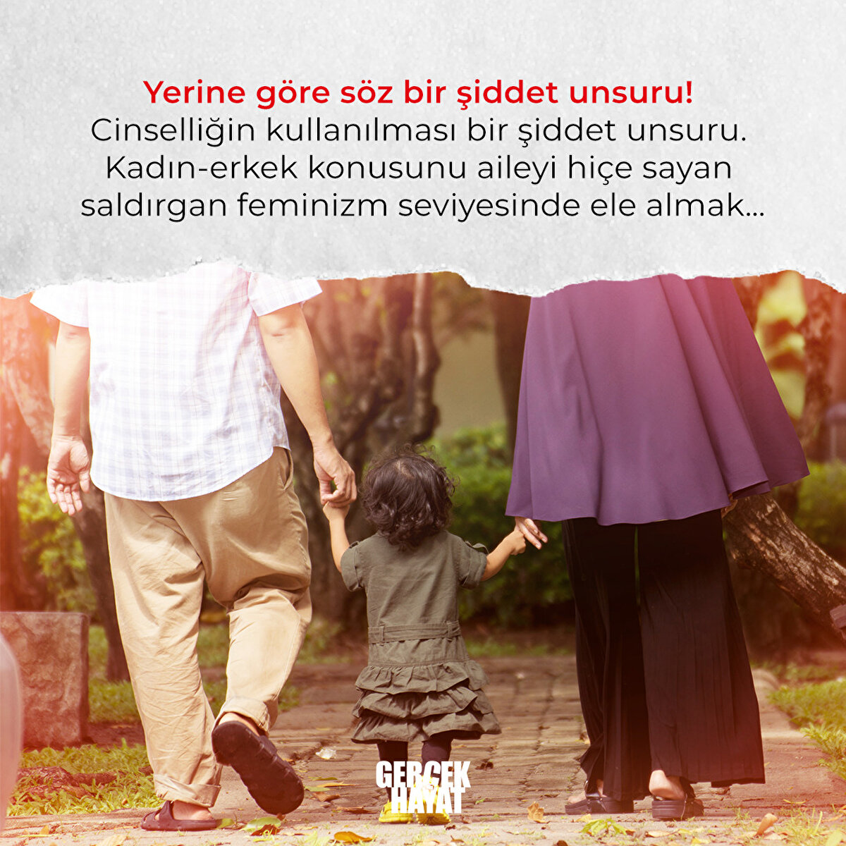 Yerine göre söz bir şiddet unsuru