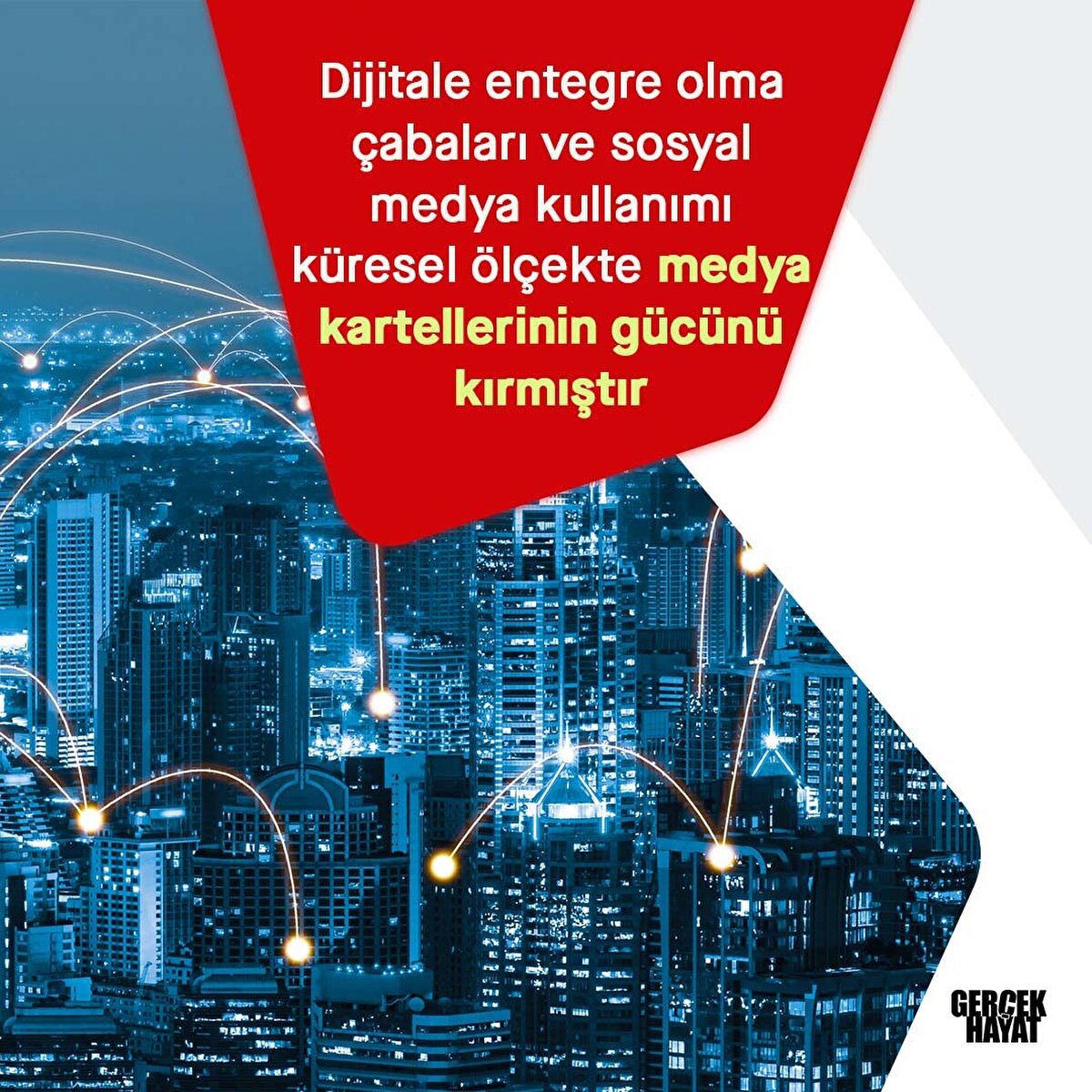 Küresel ölçekte medya kartellerinin gücü kırıldı