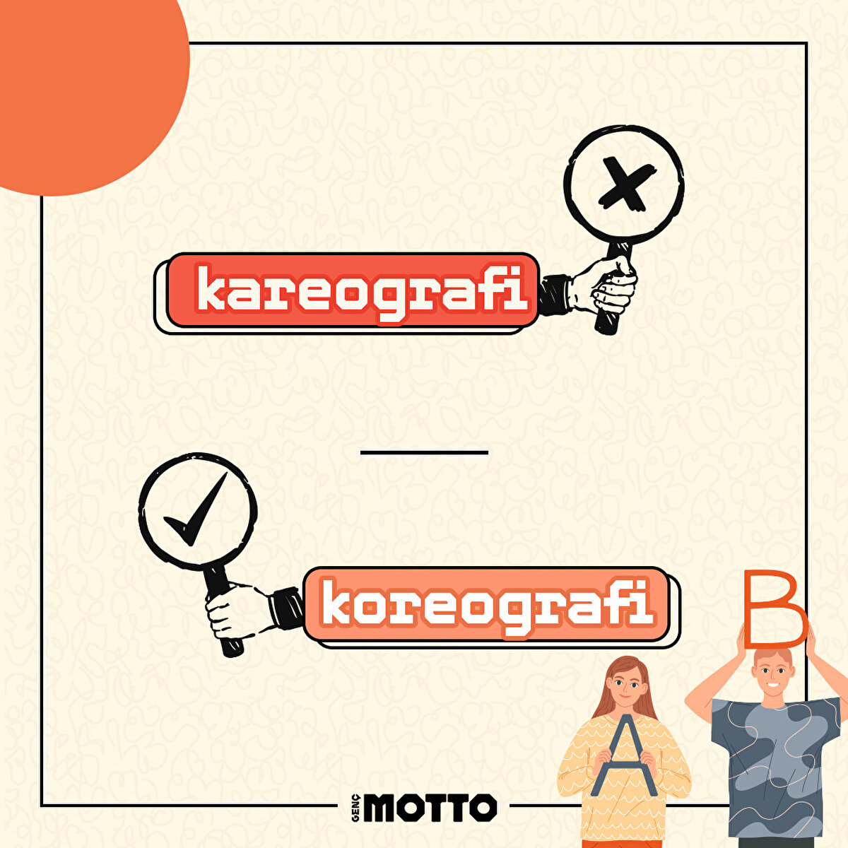 Hangilerini yanlış söylüyor ya da yanlış yazıyorsun 🧐